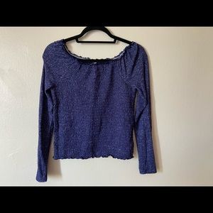 Girls long sleeve justice shirt